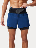Hybrid-Trailrunning-Shorts für Herren