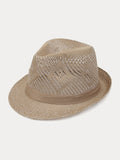 Vintage Sommer-Trilby mit hochgeschlagener Krempe