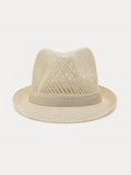 Vintage Sommer-Trilby mit hochgeschlagener Krempe