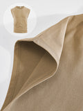Herren Minimalist Drop Shoulder Ärmellos T-Shirt