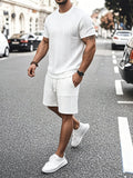 Kordelzug Strukturiertes Casual Outfit