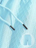 Lässiger Herren-Zweiteiler aus Struktur-Jacquard
