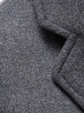 Smart Casual Zweiteiler-Optik Wollmantel mit Kapuze