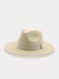 Klassischer Strandhut mit flacher Krempe