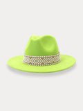 Fedora-Hut mit abnehmbarem Band