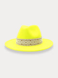 Fedora-Hut mit abnehmbarem Band