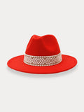 Fedora-Hut mit abnehmbarem Band