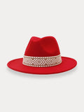 Fedora-Hut mit abnehmbarem Band