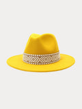 Fedora-Hut mit abnehmbarem Band