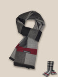 Klassischer Weicher Warmer Schal