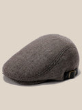 Wollmisch-Tweed Schiebermütze