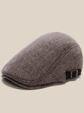 Wollmisch-Tweed Schiebermütze