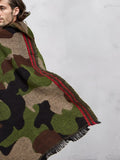 Stilvoller weicher Camouflage-Schal