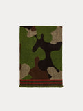 Stilvoller weicher Camouflage-Schal