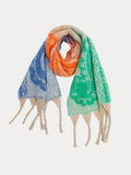 Weicher Warmer Fransen-Schal mit Schultertuch-Funktion