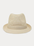Faltbarer atmungsaktiver Mesh-Fedora-Hut