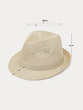 Faltbarer atmungsaktiver Mesh-Fedora-Hut