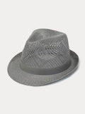 Faltbarer atmungsaktiver Mesh-Fedora-Hut