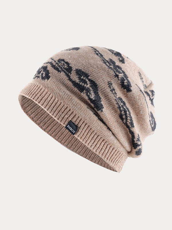 Weiche Gestrickte Stacking-Beanie