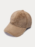 Gemütliche Kunstfell Baseball Cap