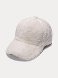 Gemütliche Kunstfell Baseball Cap