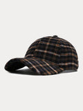 Vintage Karo-Baseballkappe