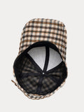 Vintage Karo-Baseballkappe