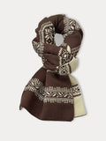 Modischer Jacquard Strickschal