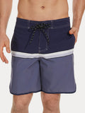 Bedruckte schnelltrocknende Badehose mit mehreren Taschen für Herren